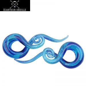 Ecarteur spirale 5mm original bleu