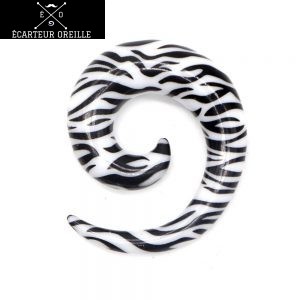 Ecarteur spirale "zébra"