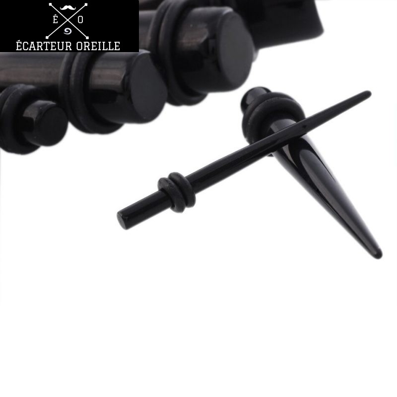Lot De 2 Écarteurs D'Oreille En Bois - 16 Mm, Naturel, Pour Piercing, Bijouterie Stretching
