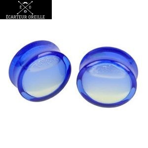Ecarteur 10 mm homme acrylique bleu