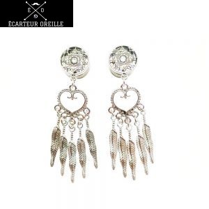 Ecarteur oreille femme chic attrape rêve