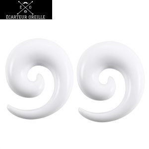 Ecarteur spirale 3mm blanc