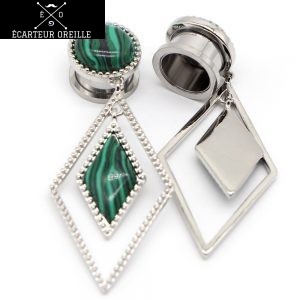 Ecarteur pendant boucle d'oreille triangle