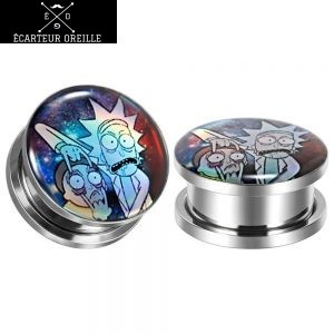 Ecarteur Rick et Morty multicolore