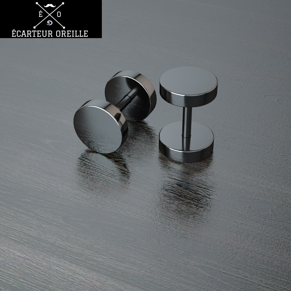 faux ecarteur oreille homme