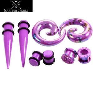 Kit écarteur oreille pas cher multiples
