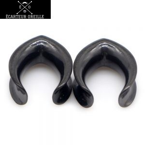 Ecarteur demi lune noir