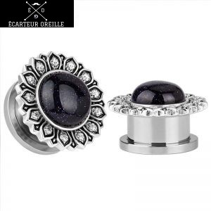 Extenseur oreille bourgeon noir