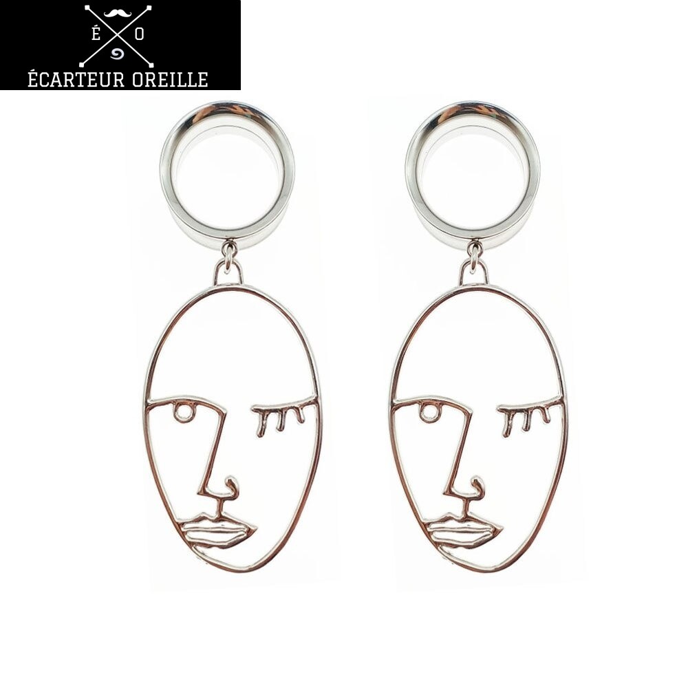 tunnel oreille femme