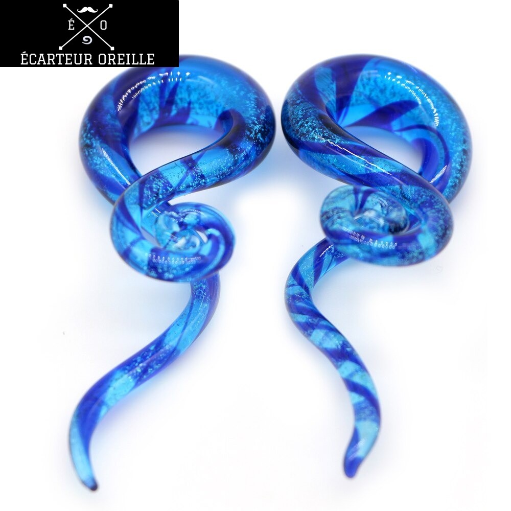 ecarteur oreille spirale homme