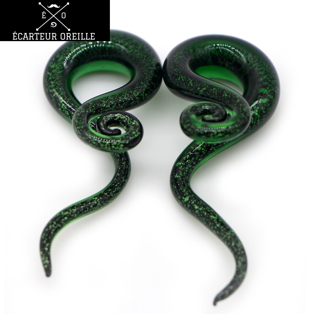 ecarteur spirale homme vert