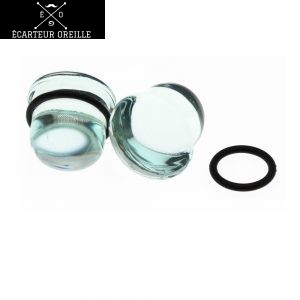 Ecarteur transparent en verre
