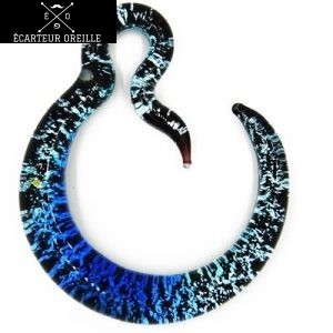Ecarteur spirale 6mm bleu