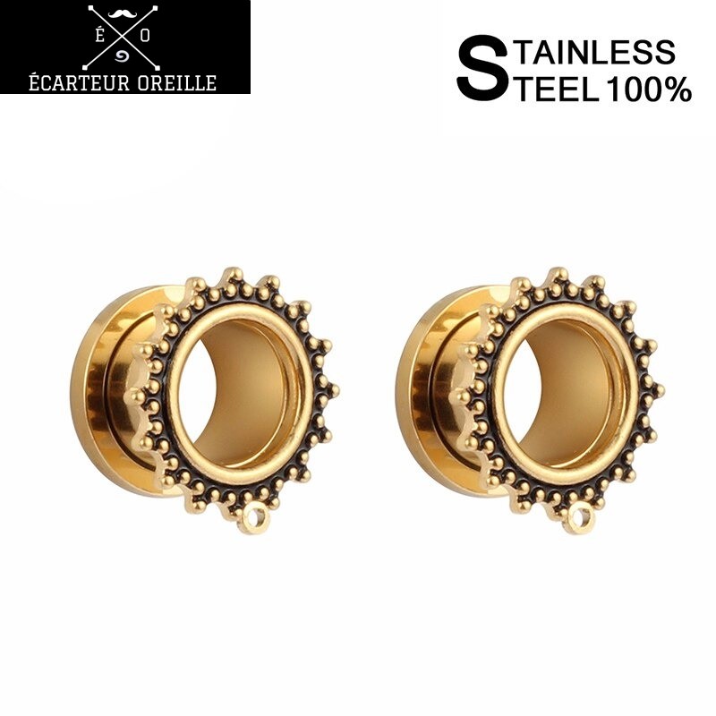 plug pour boucle d'oreille or