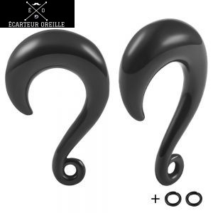 Plug pour boucle d'oreille spirale
