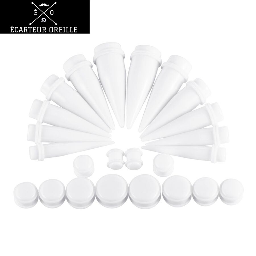 kit ecarteur cone et plug blanc