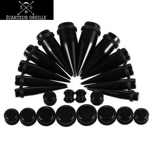 Kit écarteur oreille 24 pièces